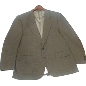 Burberry's men's tweed blazer suit jacket size 40R